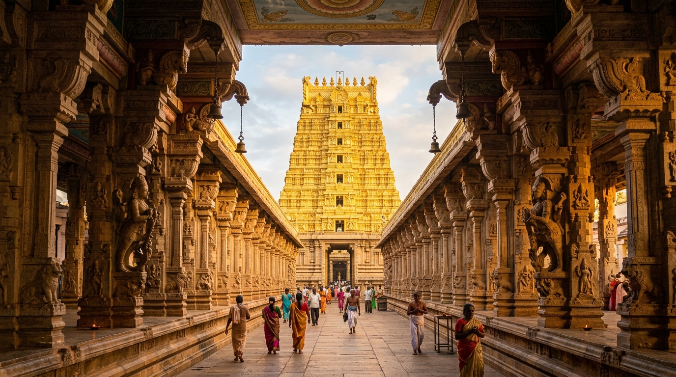 Rameswaram Ramanathaswamy Temple Architecture